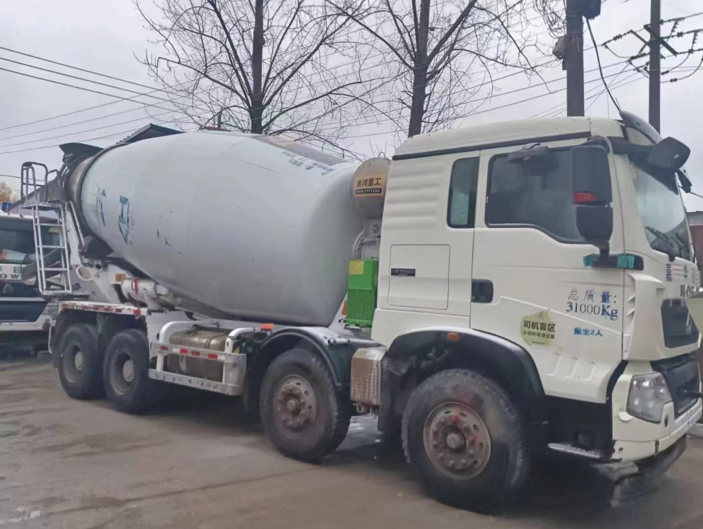 二手前四后八攪拌車