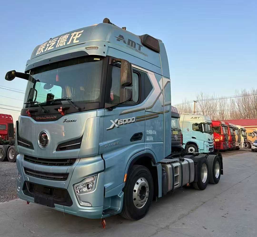 二手陜汽德龍X6000牽引車，二手德龍牽引車